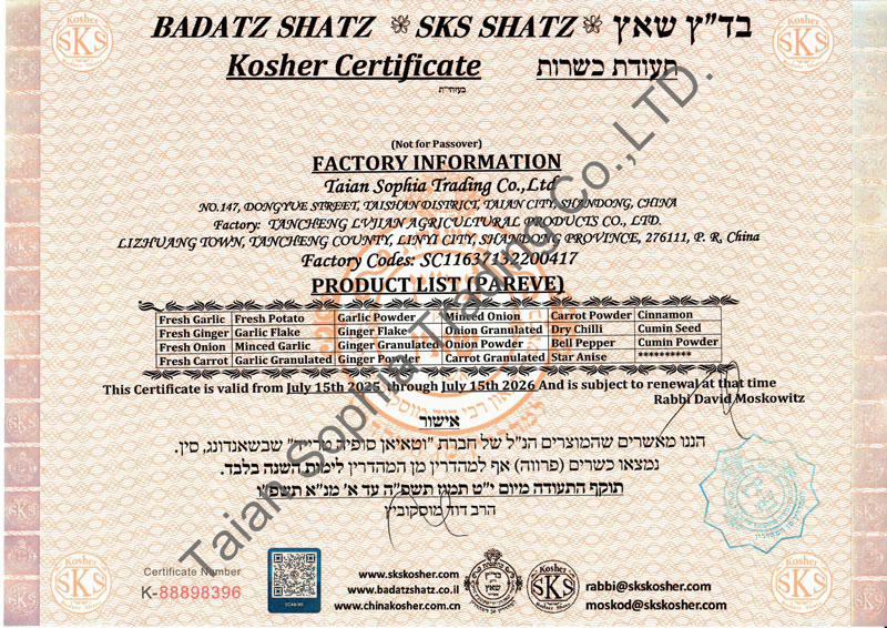 Kosher 2026-07-15