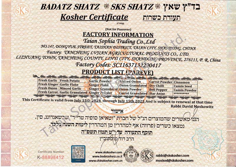 Kosher 2025-07-15