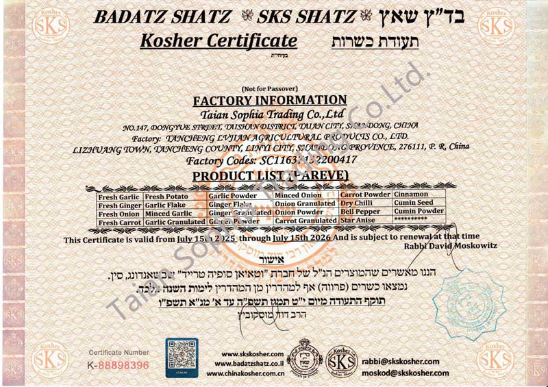 Kosher 2026-07-15